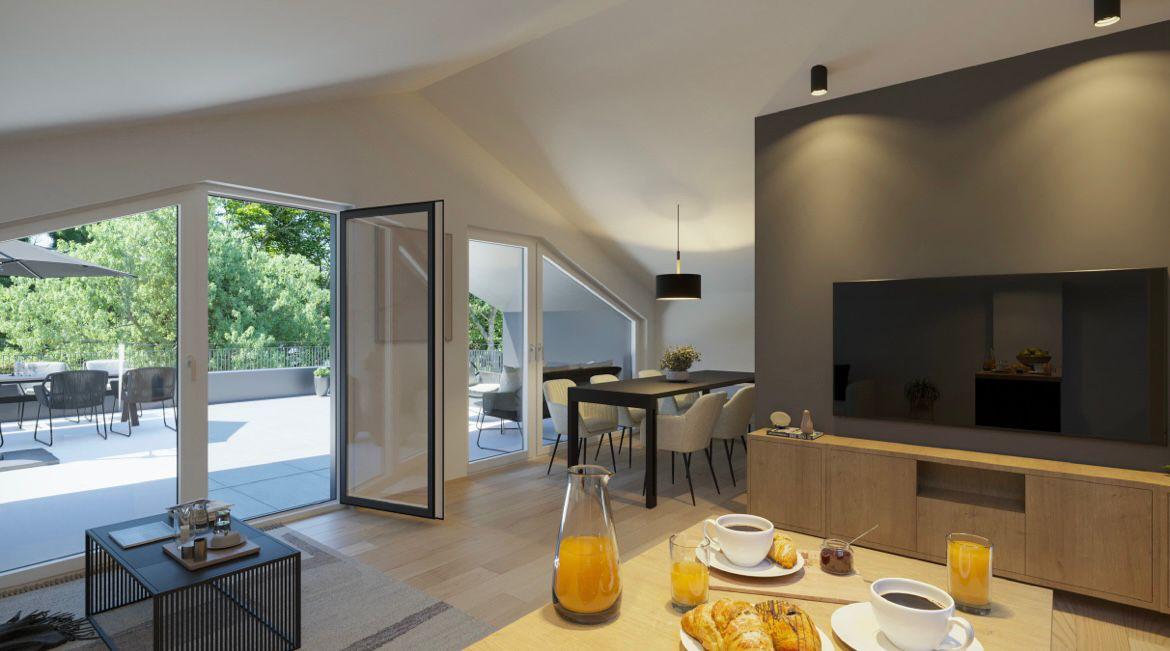Taunus Suites – Wohnung 1, 3 Zimmer mit Terrasse – Vorschaubild 3