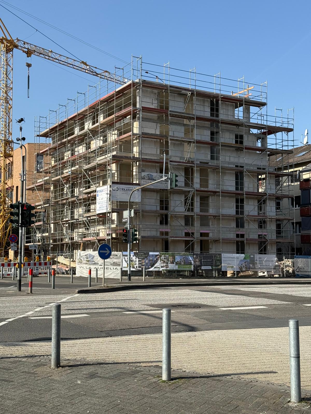 Villa Aurelia Wiesbaden – der Innenausbau nimmt Gestalt an