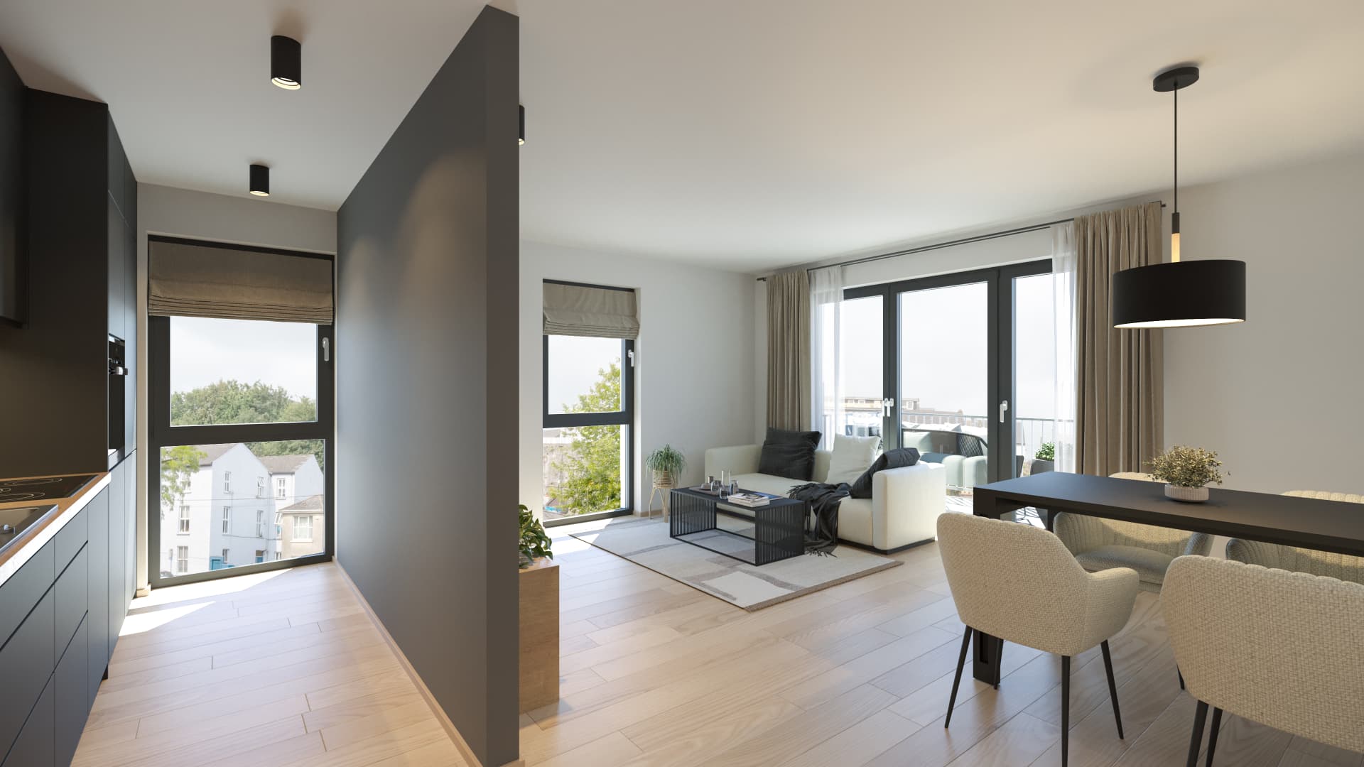 Villa Aurelia – Wohnung 4, 2,5 Zimmer mit Balkon – Vorschaubild 3