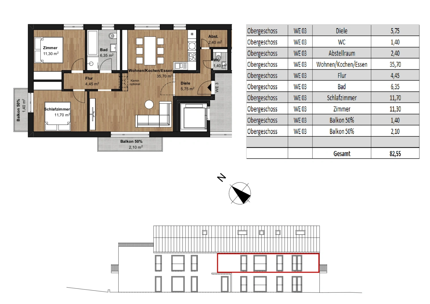 Wohnungsplan