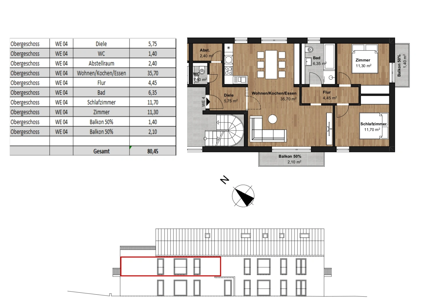 Wohnungsplan