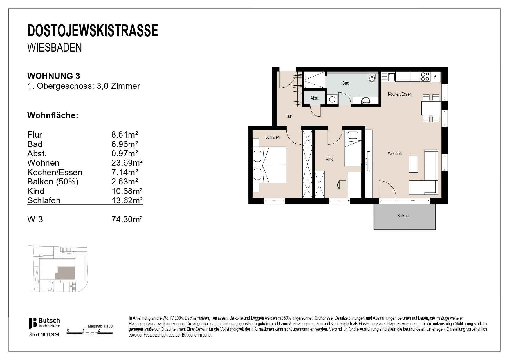 Wohnungsplan