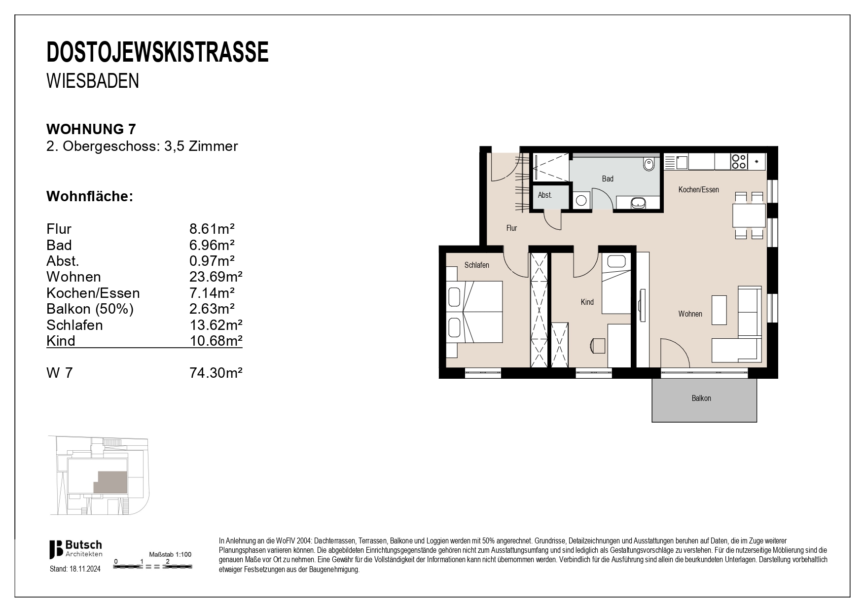 Wohnungsplan