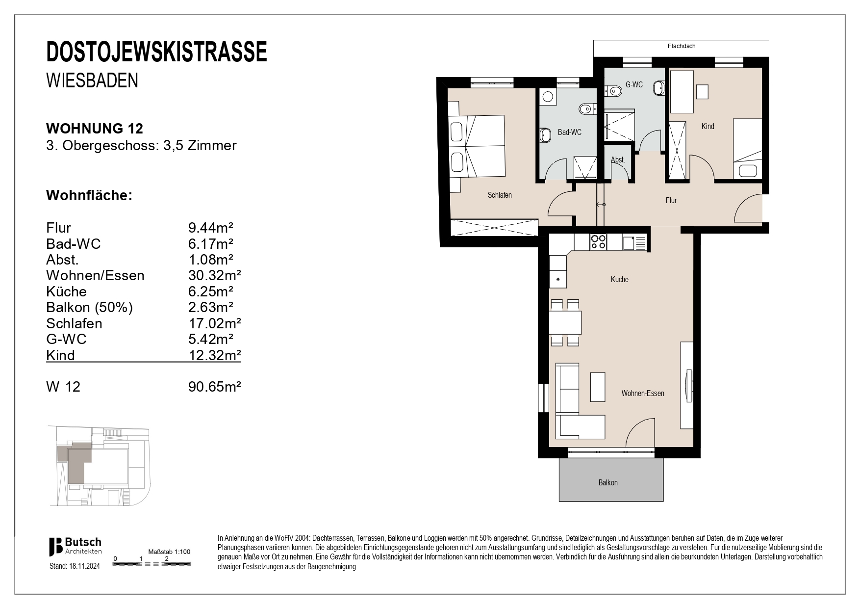 Wohnungsplan