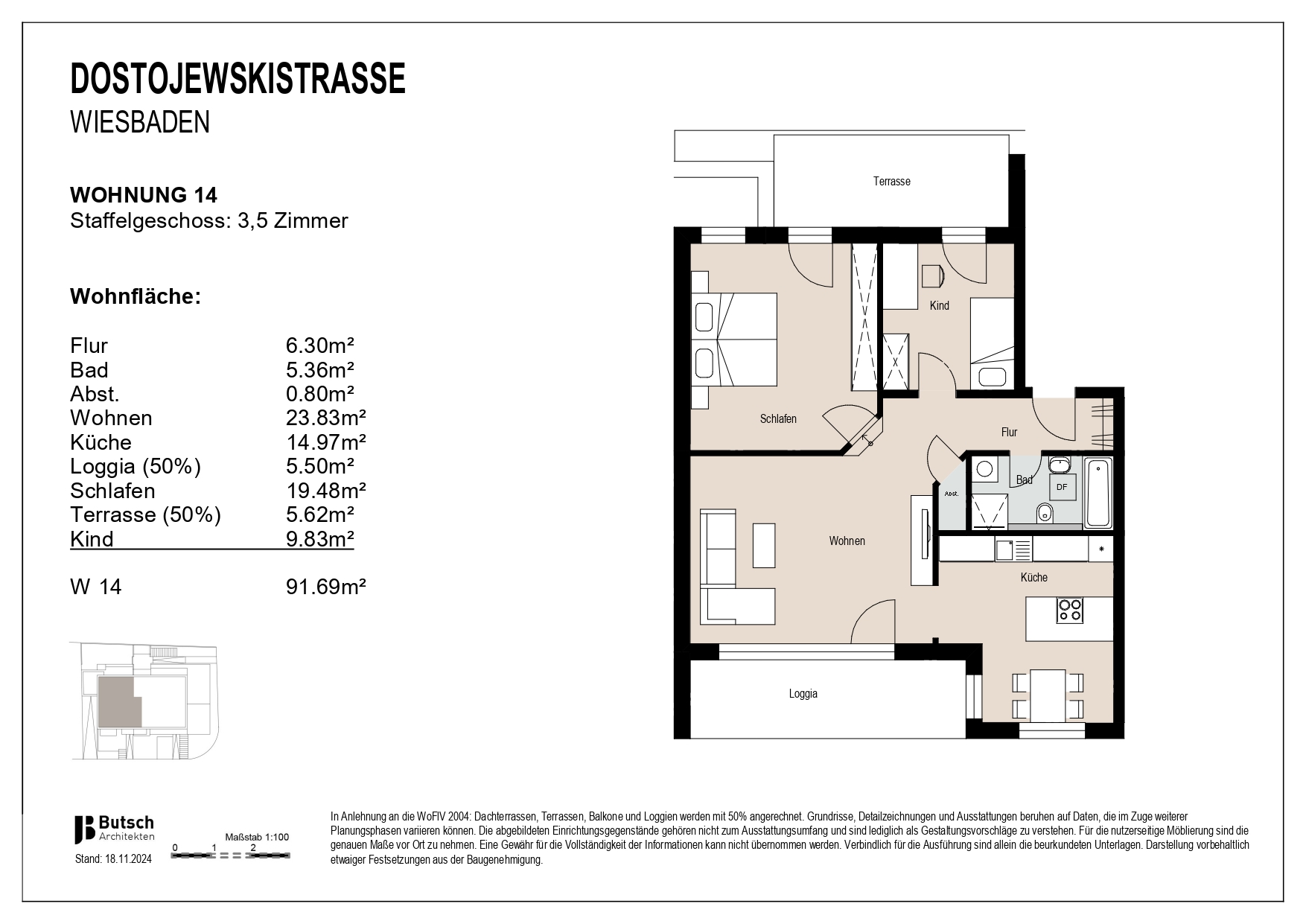 Wohnungsplan