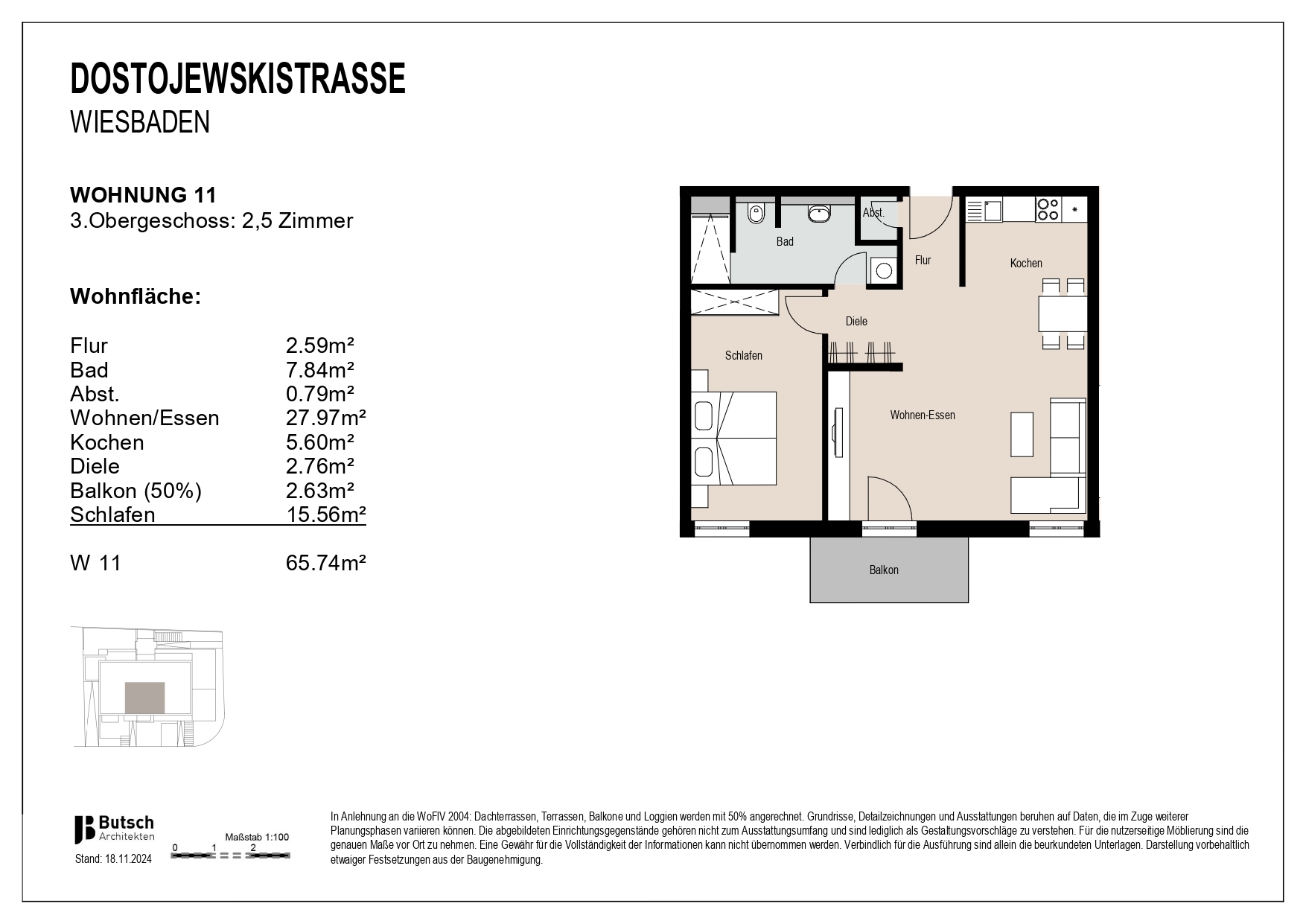 Wohnungsplan