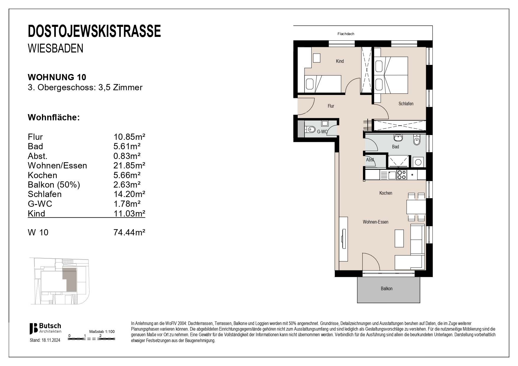 Wohnungsplan