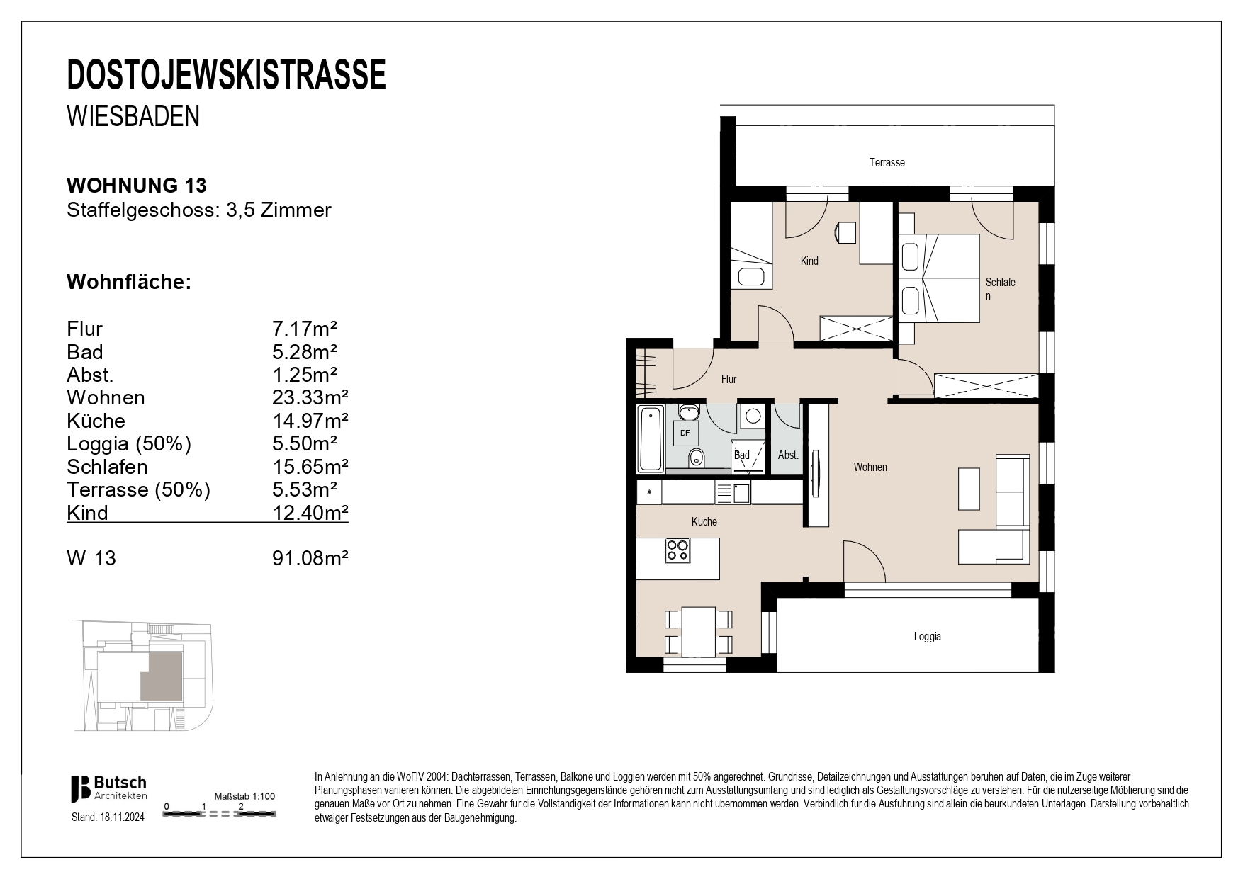 Wohnungsplan