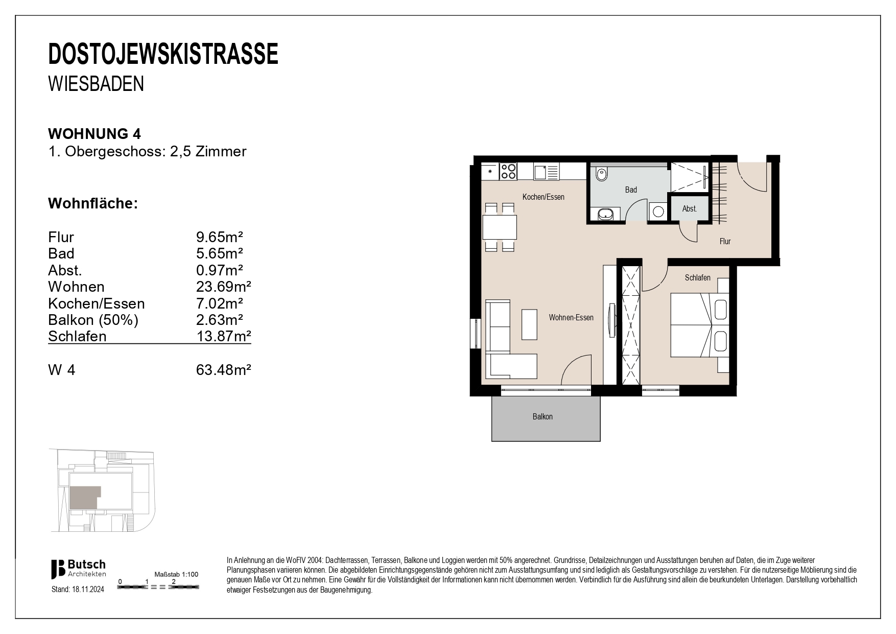 Wohnungsplan