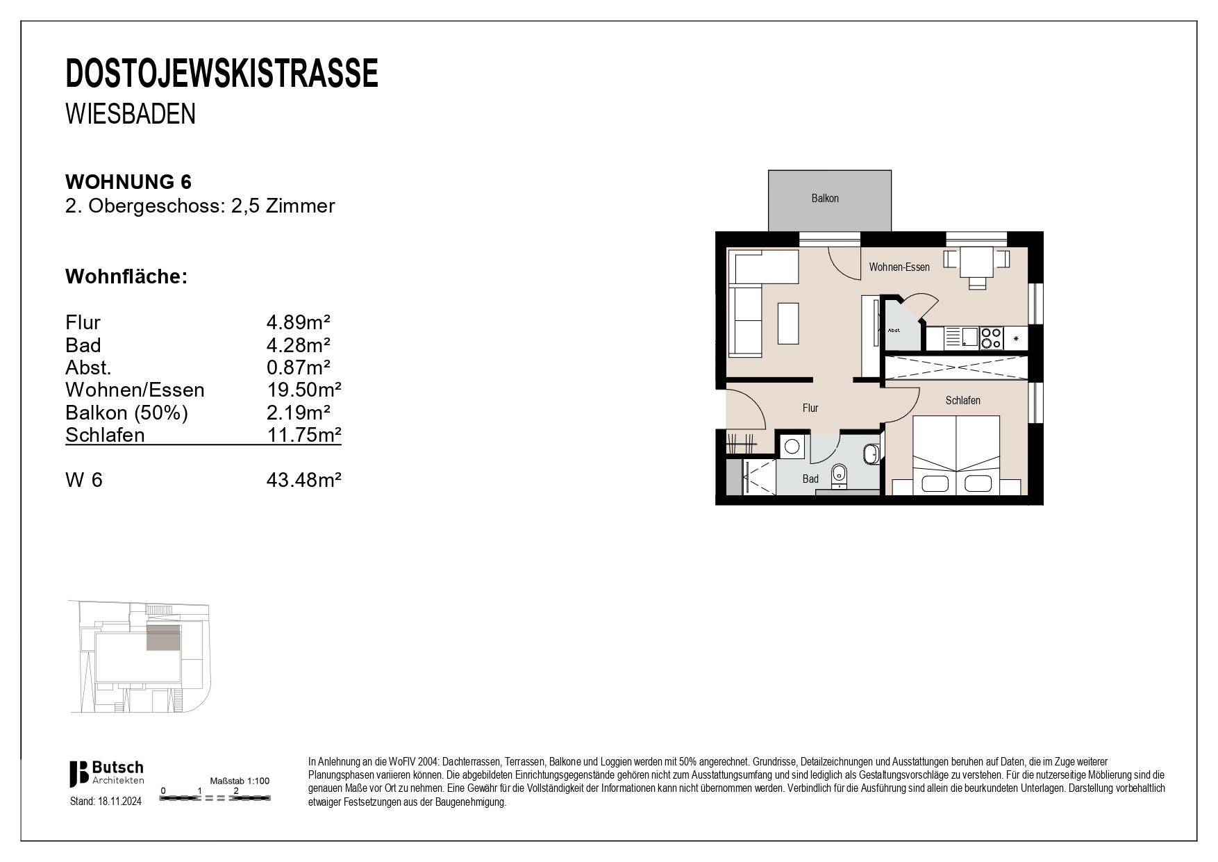 Wohnungsplan