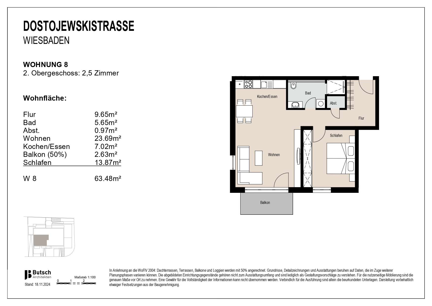 Wohnungsplan